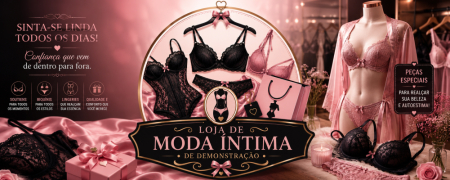 Capa Moda Íntima - Demonstração By BalcãoZap